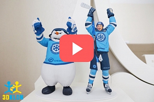 3D-фигурка хоккеиста